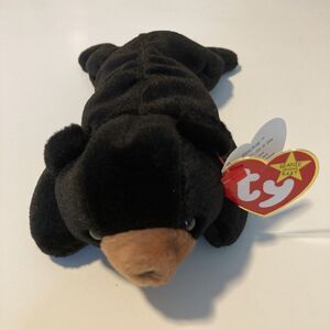 Ty Original Beanie Baby BLACKIE with Multiple Errors RARE! 1993/1994 PVC